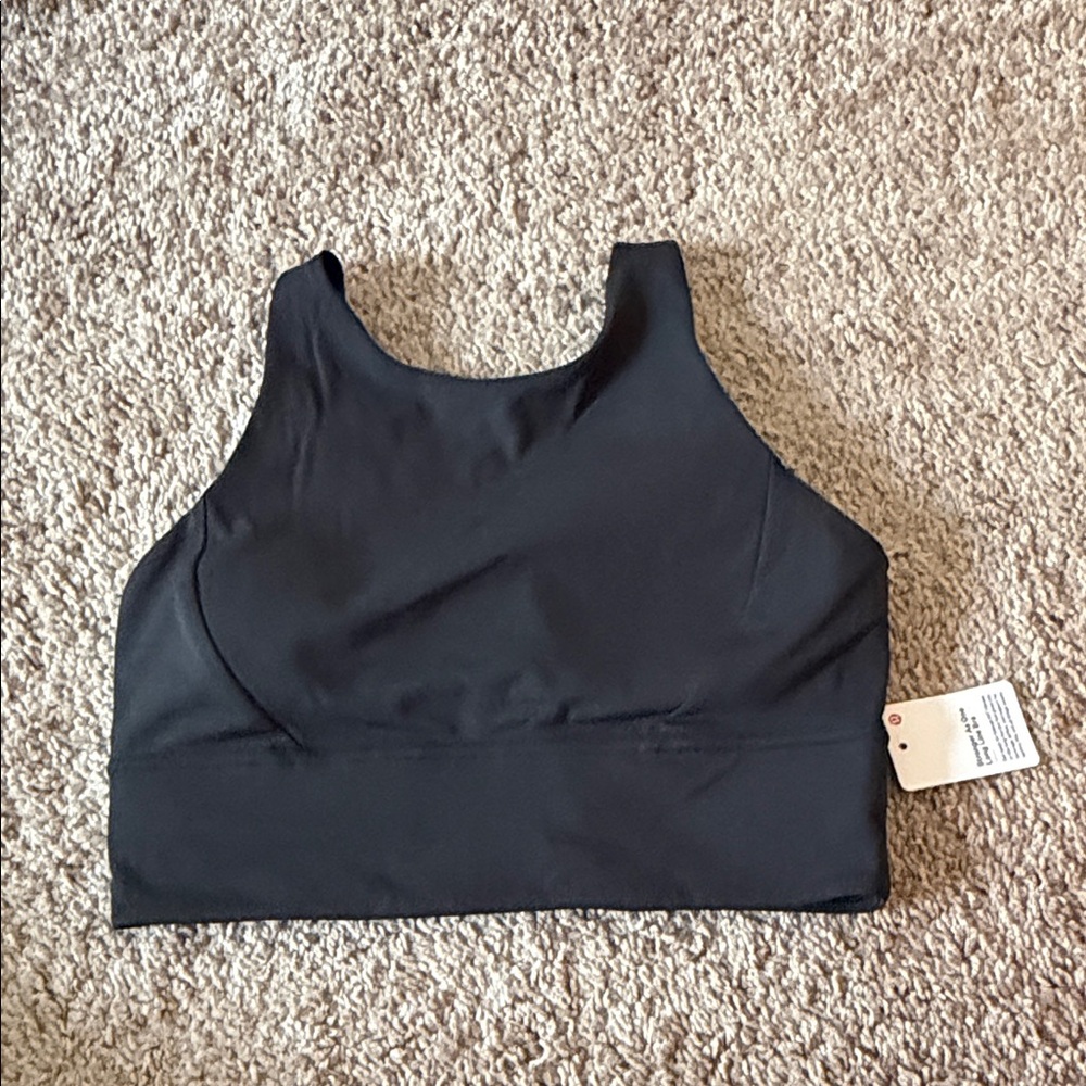 lululemon athletica stronger as one ling line bra size 8